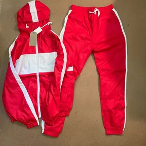 Conjunto de colección de invierno de talla grande para hombre, pantalón de manga larga con capucha de poliéster y algodón 100% transpirable con ropa - Product Image 2