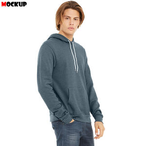 Sudadera con capucha de mezcla de algodón suelta informal con estampado Tie-Dye para hombre con bolsillo de canguro sudaderas con capucha de nuevo diseño personalizadas - Product Image 5