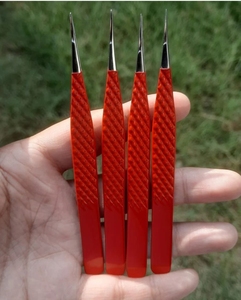 แหนบต่อขนตาจัดหาแหนบปลายเส้นใยแหนบแหนบแบบกําหนดเอง - Product Image 2