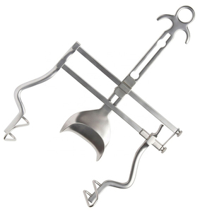 Écarteur Balfour de qualité supérieure, manuel, pour chirurgie abdominale, en acier inoxydable, lame centrale, certifié CE Classe II - Product Image 6