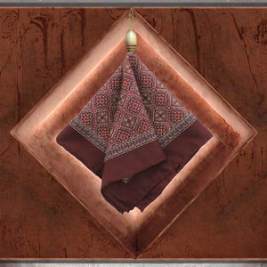 100% Cotton Fashion Square Scarf Handkerchief Brown <b>Bandana</b> Stylish <b>Men</b> Women Headwear Durable Breathable Quick Dry Customizable - Product Image 3