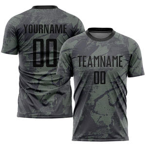 ชุดเสื้อฟุตบอลสำหรับผู้ชายชุดเสื้อฟุตบอลผ้าโพลีเอสเตอร์100% เสื้อฟุตบอลดีไซน์สร้างสรรค์ - Product Image 1