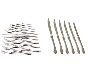 Ensemble de couverts léger en acier inoxydable avec haute durabilité pour la maison et le restaurant couverts en acier miroir design de cuillère - Product Image 4