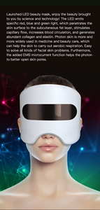 Produk trendi 2024 pemijat mata terapi kelelahan, peralatan medis pemijat Mata Perawatan panas mewah - Product Image 3