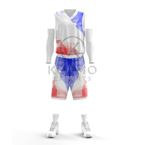 เครื่องแบบบาสเก็ตบอลชุดบาสเก็ตบอลสำหรับเยาวชนเครื่องแบบทีมใหม่ดีไซน์ไม่ซ้ำใครออกแบบได้ตามต้องการ - Product Image 3