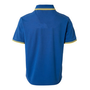 Uniforme Formal de Manga Corta con Logotipo Estampado para Hombre, Camisa de Calle, 160g, Algodón Piqué de Punto Personalizado al por Mayor, Transpirable - Product Image 2