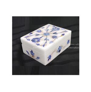 Joyero de mármol de estilo moderno más vendido, diseño rectangular hecho a mano para colecciones finas, precio competitivo directo de India - Product Image 1