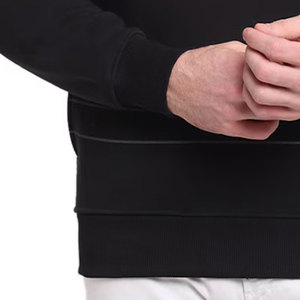 Sweat-shirt en molleton brodé de haute qualité, col rond en coton, pull décontracté, streetwear, tissu doux, poignets côtelés, hiver, automne - Product Image 6