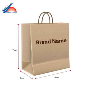 Bolsa de compras de papel de Vietnam-Papel Kraft o recubierto ecológico-Impresión de logotipo personalizado-Mango duradero-Hecho en Vietnam - Product Image 1