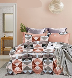 Fade Resistant Venti <b>King</b> <b>Size</b> Printed Fitted Bedsheet with 2 <b>Pillow</b> Cases 3 PCS Set Hotel & Hospital Use 400TC Microfiber - Product Image 6