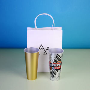 Gobelets en plastique pour desserts, gobelet en plastique pour bubble tea, gobelet en plastique avec couvercle réutilisable - Product Image 4