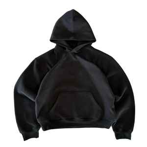 2025 personnalisé haute qualité hommes hiver survêtement ensemble français éponge évasé pantalons de survêtement et sweat à capuche Streetwear lavage à l'acide survêtement - Product Image 4