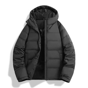 Veste bouffante à col montant pour hommes sur mesure en gros | Manteau d'hiver matelassé imperméable à l'eau Vêtements d'extérieur OEM - Product Image 2