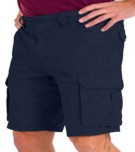 กางเกงขาสั้นผ้าฝ้าย100% เอวกลางสำหรับผู้ชายกางเกงออกกำลังกายแห้งเร็วระบายอากาศได้ดีกางเกงกีฬาฟิตเนสลำลองทำงานถักร้อนขนาดใหญ่พิเศษ - Product Image 5