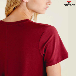 Recién llegado, Camiseta de algodón 100% pesado para hombre, diseño liso de gran tamaño con decoración de plumas ecológica para el verano - Product Image 6