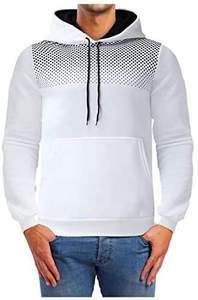 Conjunto Deportivo de Invierno para Hombre, con Capucha, Color Sólido, Dos Piezas, Manga Larga, para Gimnasio, Entrenamiento y Running - Product Image 4
