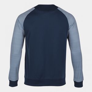 Vente chaude Hommes Lourd Polyester Coton Ras Du Cou À Manches Longues Sweat Teint Uni Avec Panneau Latéral Pour L'automne - Product Image 5