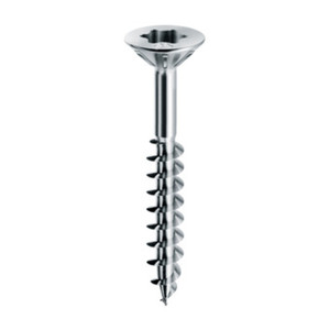 Viti Panel/Pf-Tx (1/2 Filettate) Cromate Testa Piana 4,0x35 - Product Image 2
