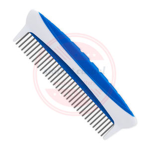 Peines de aseo para mascotas, peines de acero inoxidable de alta calidad, con diseño personalizado OEM, 100% - Product Image 6