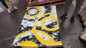 Adiva tapis et moquette Fabricant de tapis turc moderne fabriqué à la machine Tapis tissé pour un usage domestique vente en gros seulement stock bon marché - Product Image 3