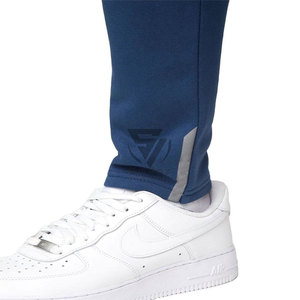 Hot Selling Men's Custom Screen Printing Breathable Eco-Friendly Canvas Mid Waist Street Style <b>Stacked</b> Flared Sweatpants Jogging - Product Image 2