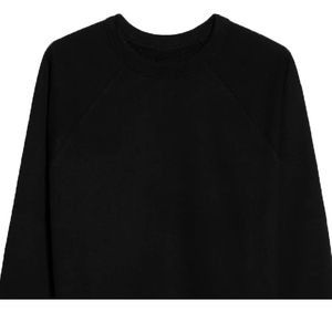 Sweat-shirt pour femme en polaire d'hiver, écologique, coupe-vent, respirant, col rond, manches longues, couleur unie, polyester/coton, 340g - Product Image 4