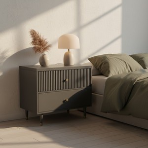 Mueble de Dormitorio Moderno Vietnamita con 2 Cajones, Mueble de Salón para Hotel, 1 Año de Garantía, Ecológico, Madera de Fresno, MDF - Product Image 2