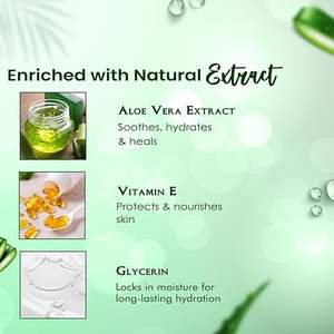 Gel de Aloe Vera Puro al por Mayor OEM, Gel Natural Hidratante y Calmante para Rostro, Piel y Cabello, No Pegajoso, Suministro al por Mayor y de Marca Privada - Product Image 2