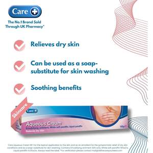 Crème et lotion pour le visage Care+ aqueuse 100g - Product Image 6