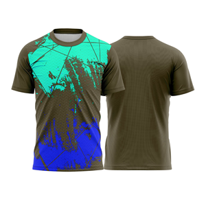 Camiseta de Fútbol OEM Personalizada, Uniforme de Equipo de Club, Secado Rápido, Ligera, Transpirable, Manga Corta, 100% Poliéster - Product Image 2