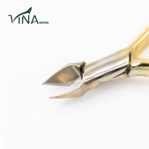 Coupe-ongles en acier au carbone plaqué or VNN-999-GC lame de coupe durable de haute qualité pour ongles et ongles Vina Vietnam - Product Image 1