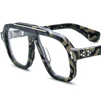 Monture de lunettes de haute qualité pour hommes et femmes Monture de lunettes en acétate Lunettes optiques rétro