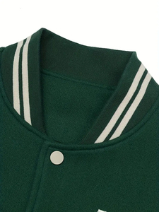 Chaqueta de lana con letras de béisbol para adultos y jóvenes hecha a medida para hombres, chaqueta Versity de alta calidad para hombres - Product Image 3