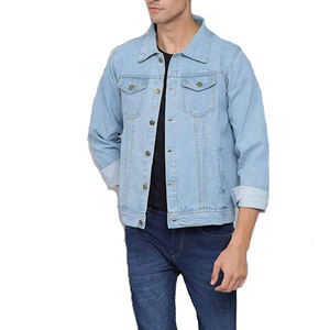 Chaqueta de mezclilla de estilo callejero hecha a medida 100% algodón nuevo diseño hecho a mano de moda para invierno - Product Image 3