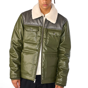 Chaqueta de Cuero para Automovilismo Personalizada de Fábrica Directa para Hombre, Nueva Llegada, Transpirable, Impermeable Frontal, Resistente al Viento, Hecha en Pakistán - Product Image 1