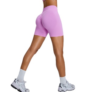 Short de sport pour femme en toile 100% coton, respirant, séchage rapide, écologique, de haute qualité, style vintage - Product Image 1