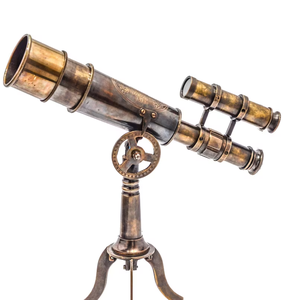 Telescopio de Latón Hecho a Mano de Primera Calidad, Regalo para Padrinos de Boda, el Mejor Artículo para Regalar - Product Image 1