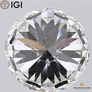 Grace & Fire 5.00 Carat CVD Lab Grown Diamond Round Cut G Color VS1 Clarity 11.02 MM IGI Certified Ideal for Bespoke Jewelry - Product Image 5