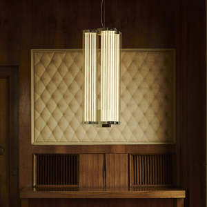 Suspension LED moderne et simple Superwire, hauteur réglable, blanc chaud, pour îlot de cuisine, restaurant, maison, hôtel, plafond - Product Image 2