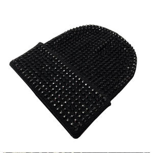 Hot Sale 5mm <b>Overall</b> Rhinestones Printed 100% Acrylic Beanies Custom Color & Design Unisex <b>Winter</b> Outdoor Beanie Caps For Sale - Product Image 5