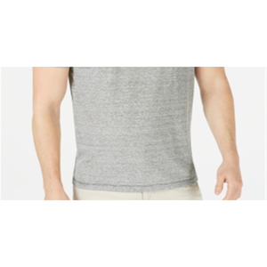 Polo da Uomo Alfani in Misto Lino Tessuto a Righe End-on-End Vestibilità Regolare Nero - Taglia S - Product Image 3