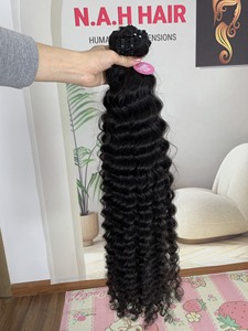 [CABELLO NATURAL CAMBODIANO] Extensiones de Cabello Humano en Paquetes, Fáciles de Rizar, Gruesas y Saludables para Mujeres Negras - Product Image 5