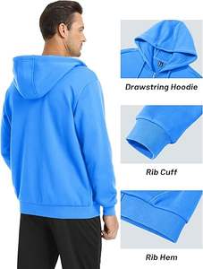 Sudaderas con cremallera personalizadas para hombre, sudaderas con capucha de alta calidad para deportes al aire libre, uso informal, sudaderas con cremallera para hombre hechas en Pakistán, OEM y ODM - Product Image 5