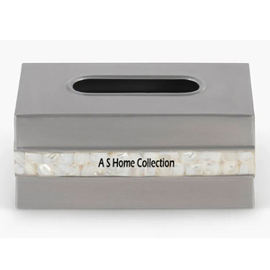 กล่องกระดาษทิชชู่ลายมุกโลหะตั้งโต๊ะสำหรับตกแต่งร้านอาหารคาเฟ่บ้านของตกแต่งโต๊ะคุณภาพสูง - Product Image 6