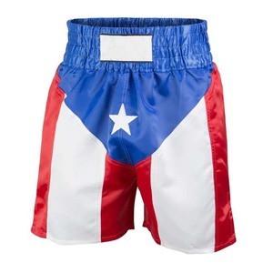Pantalones cortos de boxeo para hombre, Shorts con estampado de MMA, de poliéster, con servicio OEM - Product Image 1