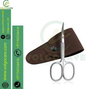 Tijeras para uñas y cutículas clásicas para uñas de dedos de manos y pies hechas con acero inoxidable en estilo único - Product Image 2