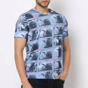 Camiseta de Hombre de Manga Corta Transpirable y Personalizable a la Moda 2024 con Tela Jersey de 220g - MISHA SPORTS & FITNESS - Product Image 1