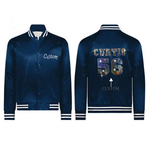 2025 veste universitaire pour hommes sur mesure de haute qualité meilleur matériau en satin avec lettrage Dragon Design pour le baseball pour l'hiver - Product Image 3