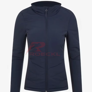 Veste d'équitation élégante pour femmes en gros matériau respirant léger imperméable et résistant au vent entraînement équestre et extérieur - Product Image 1