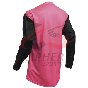 เสื้อแข่งรถมอเตอร์ไซค์ใส่ได้ทั้งชายและหญิงเสื้อแข่งรถ100% ผ้าโพลีเอสเตอร์ออกแบบได้ตามต้องการ - Product Image 6